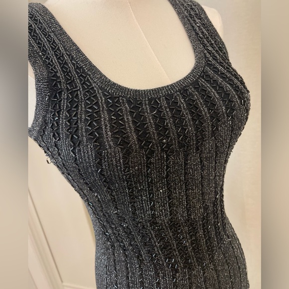 NWOT Le Chateau Sparkly Sleeveless Tank Top - Picture 3 of 4